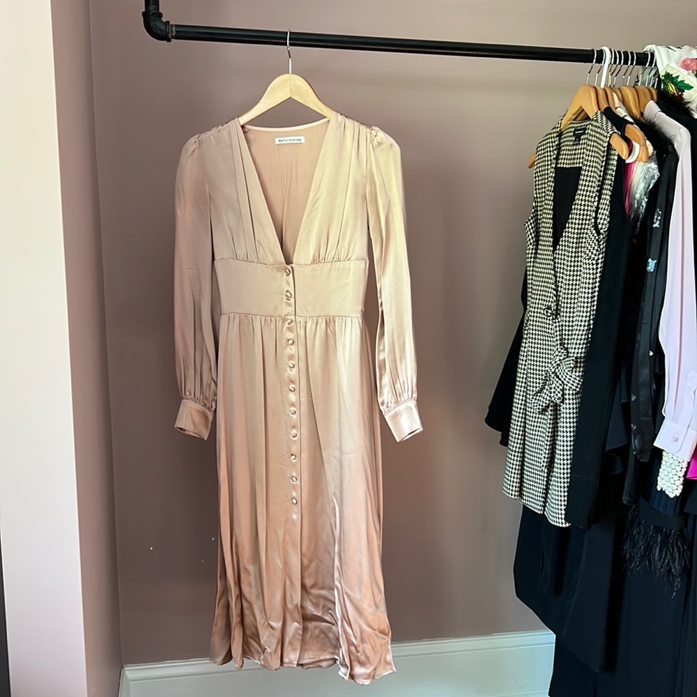 Rosy Pink Reformation Dress